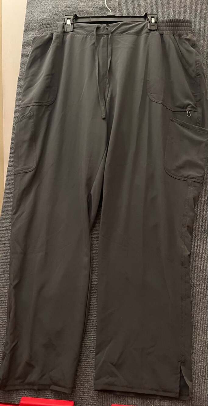 Scrubstar Performance Straight Leg Pant Size 2XL/2XL Gray Scrub Pants #Scrubs